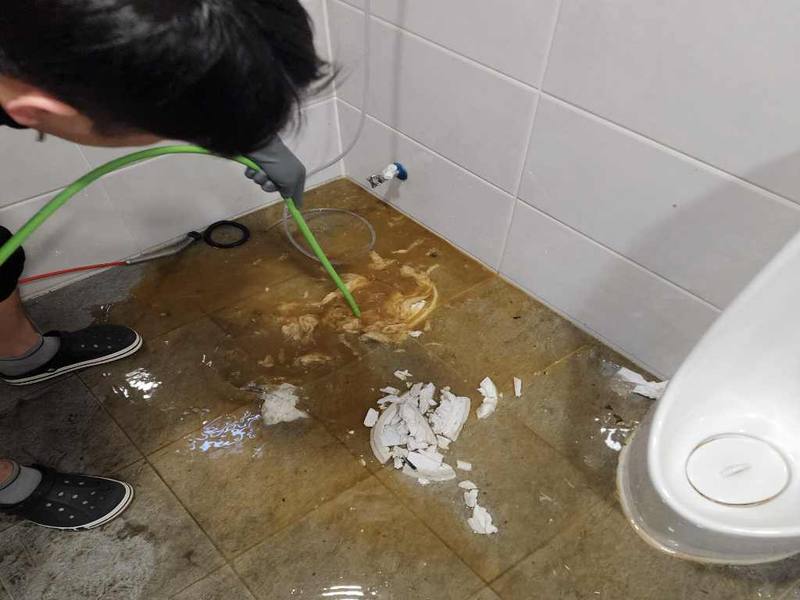 파주 역류 작업사례 6
